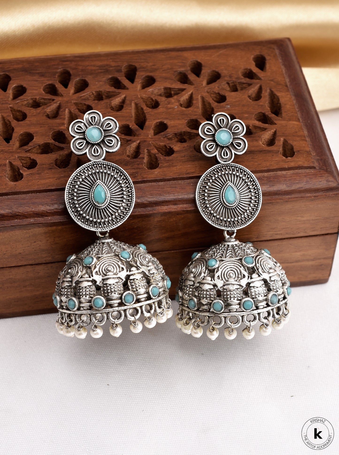 Arnika Jhumki Earrings