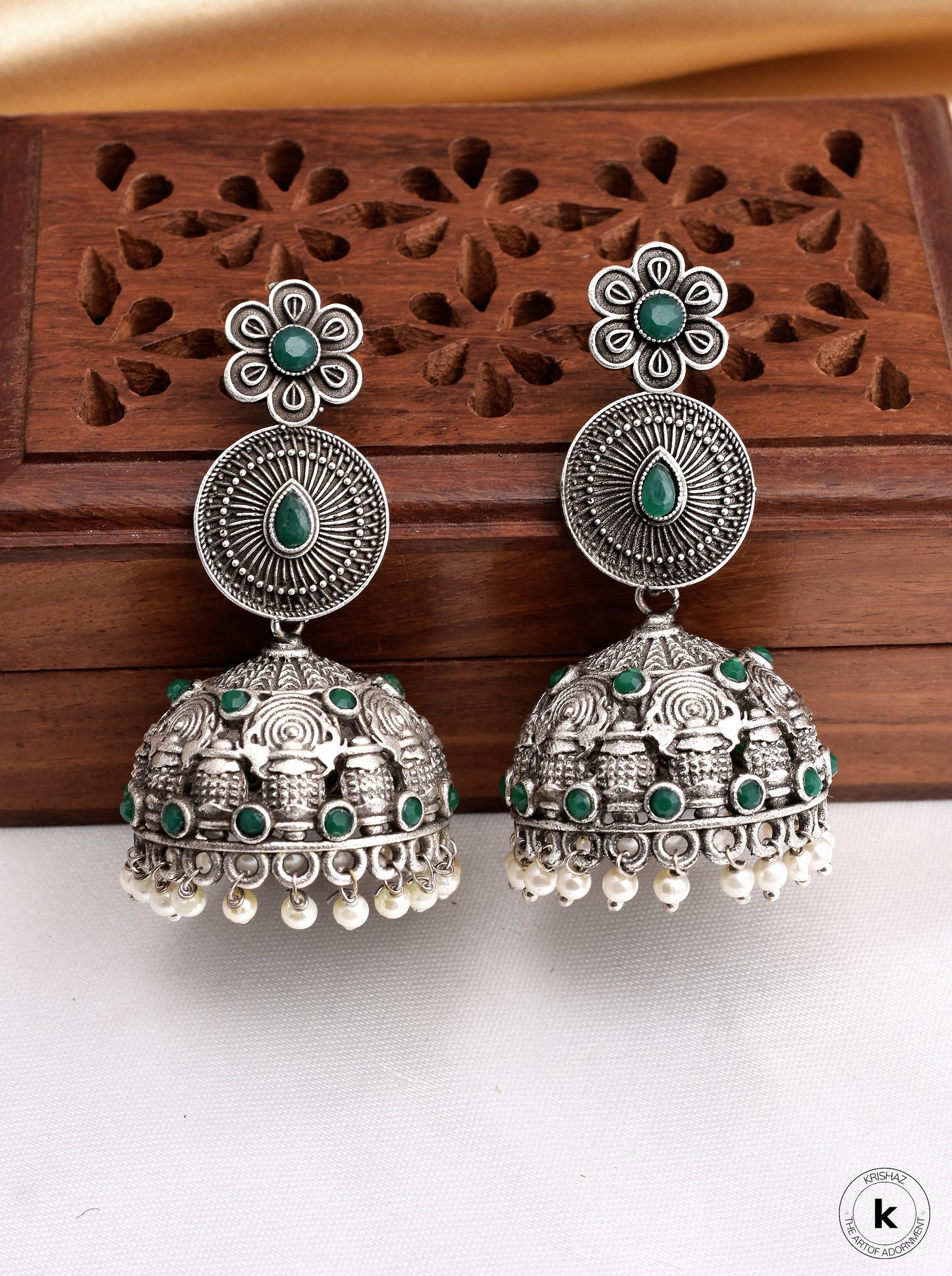 Arnika Jhumki Earrings