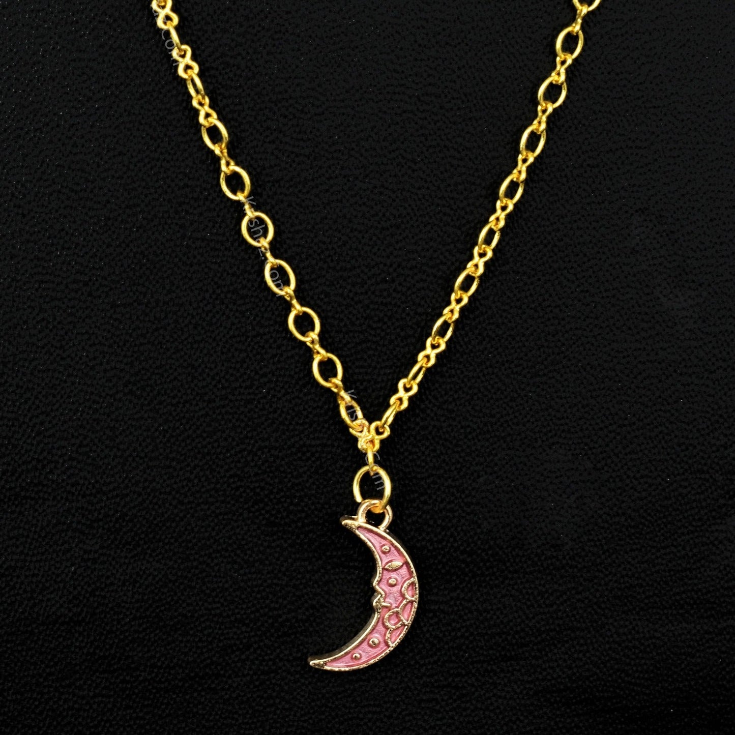 Gold Figure 8 Chain with charms