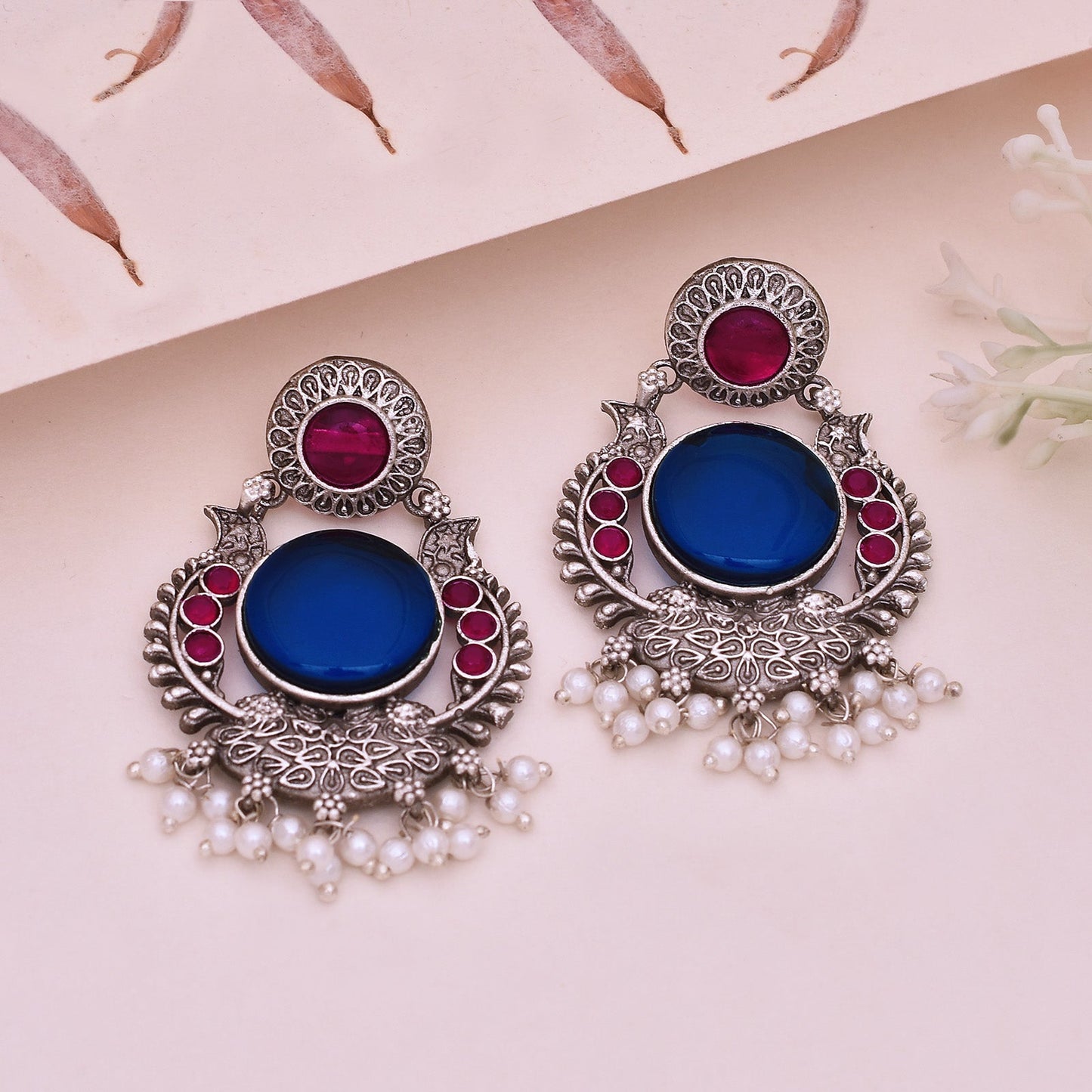 Kiyana Ethnic Dangler Earrings