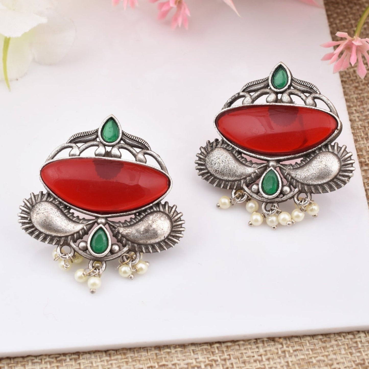 Varsha Stud Earrings