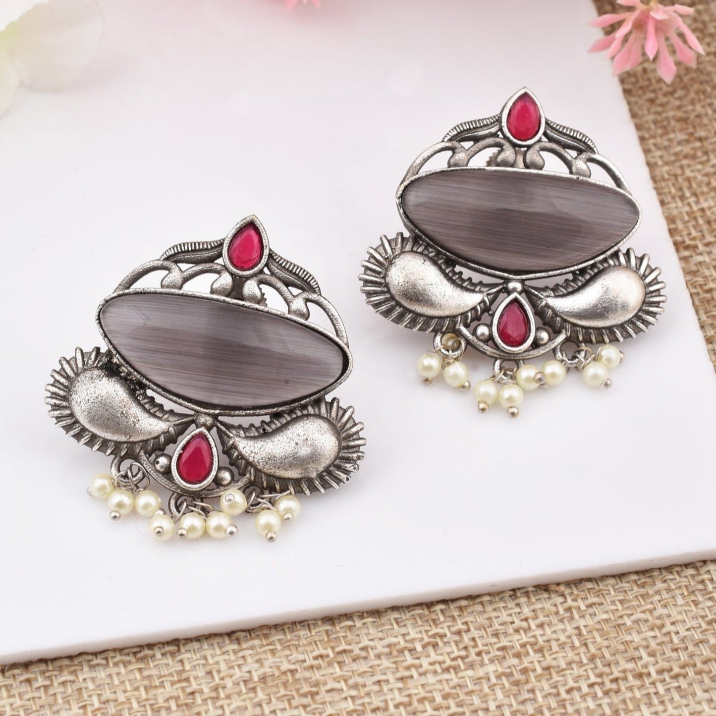 Varsha Stud Earrings