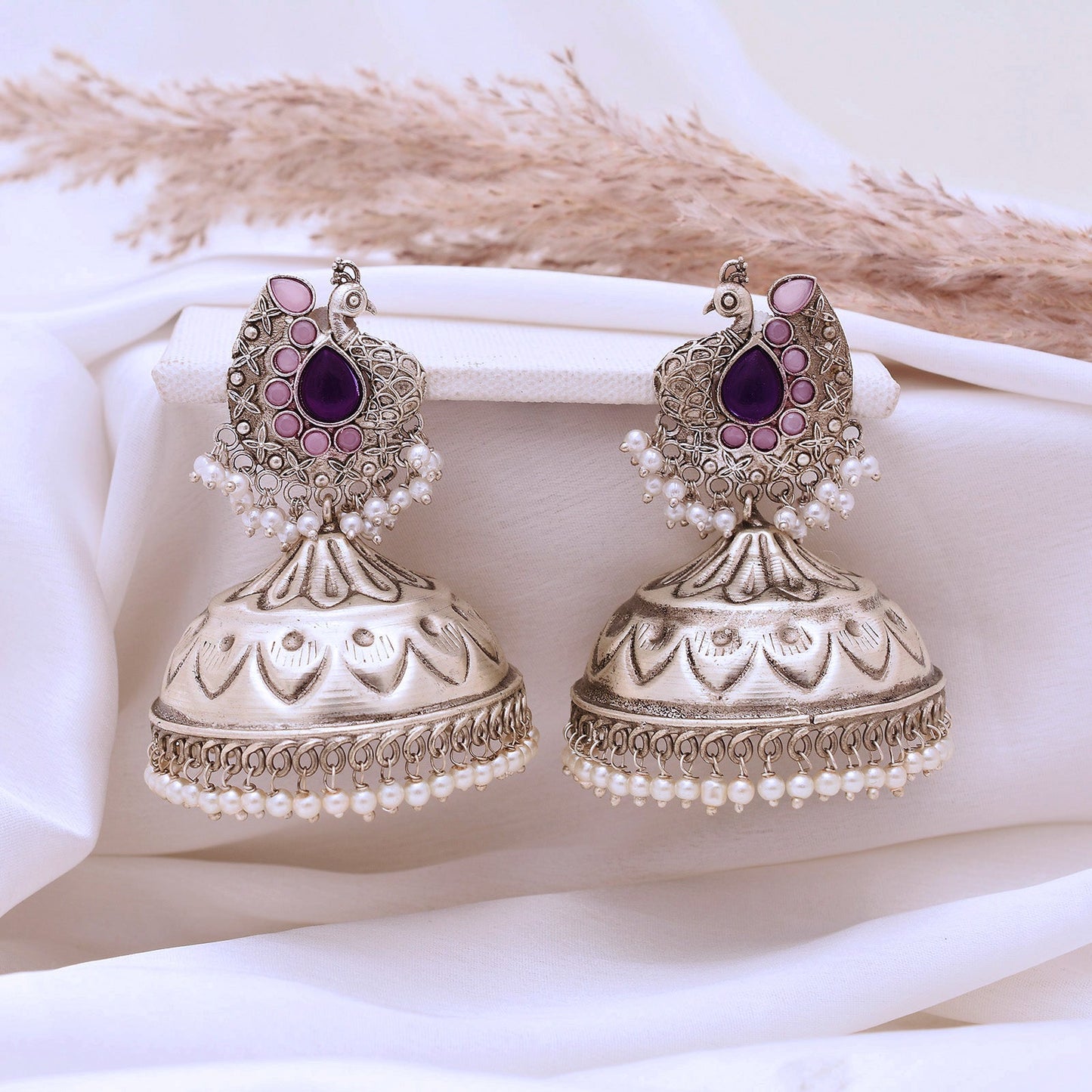 Kaya Jhumki Earrings