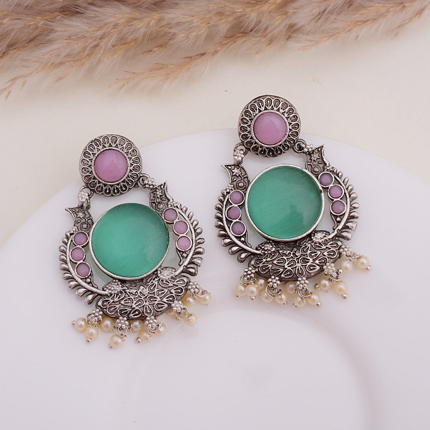 Kiyana Ethnic Dangler Earrings