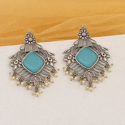 Mishti Floral Dangler Earrings