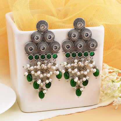 Trishna Ethnic Dangler Earrings