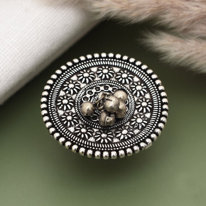 Tulika Silver Finger Ring